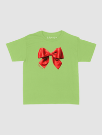 bow baby tee - In Print We Trust