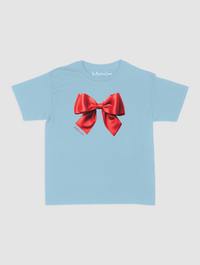 bow baby tee - In Print We Trust