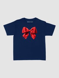 bow baby tee - In Print We Trust