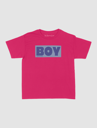 boy baby tee - In Print We Trust