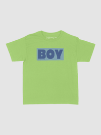 boy baby tee - In Print We Trust