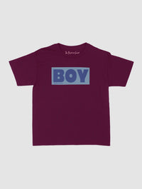 boy baby tee - In Print We Trust