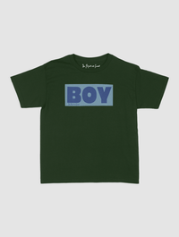 boy baby tee - In Print We Trust