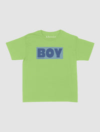 boy baby tee - In Print We Trust