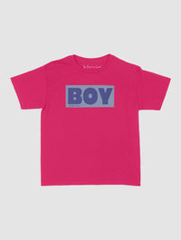 boy baby tee - In Print We Trust