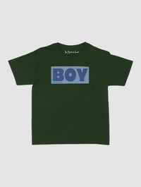 boy baby tee - In Print We Trust