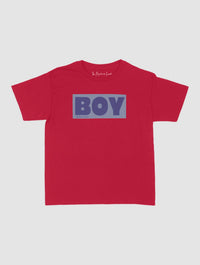 boy baby tee - In Print We Trust