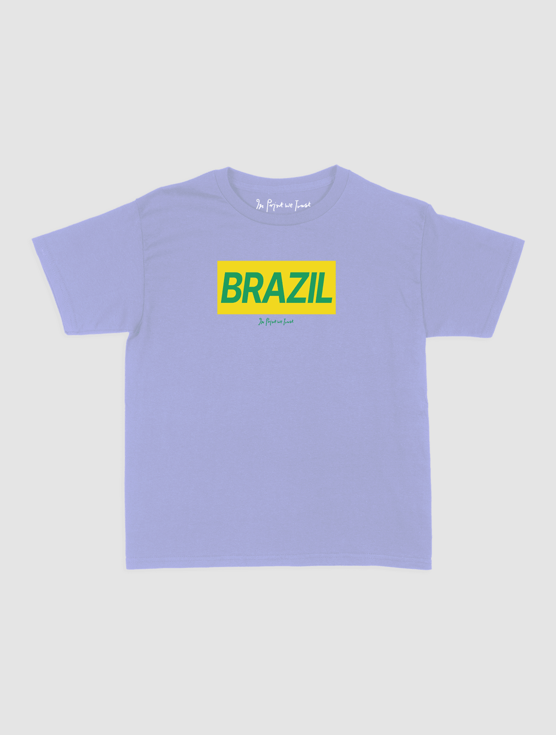 brazil baby tee - In Print We Trust