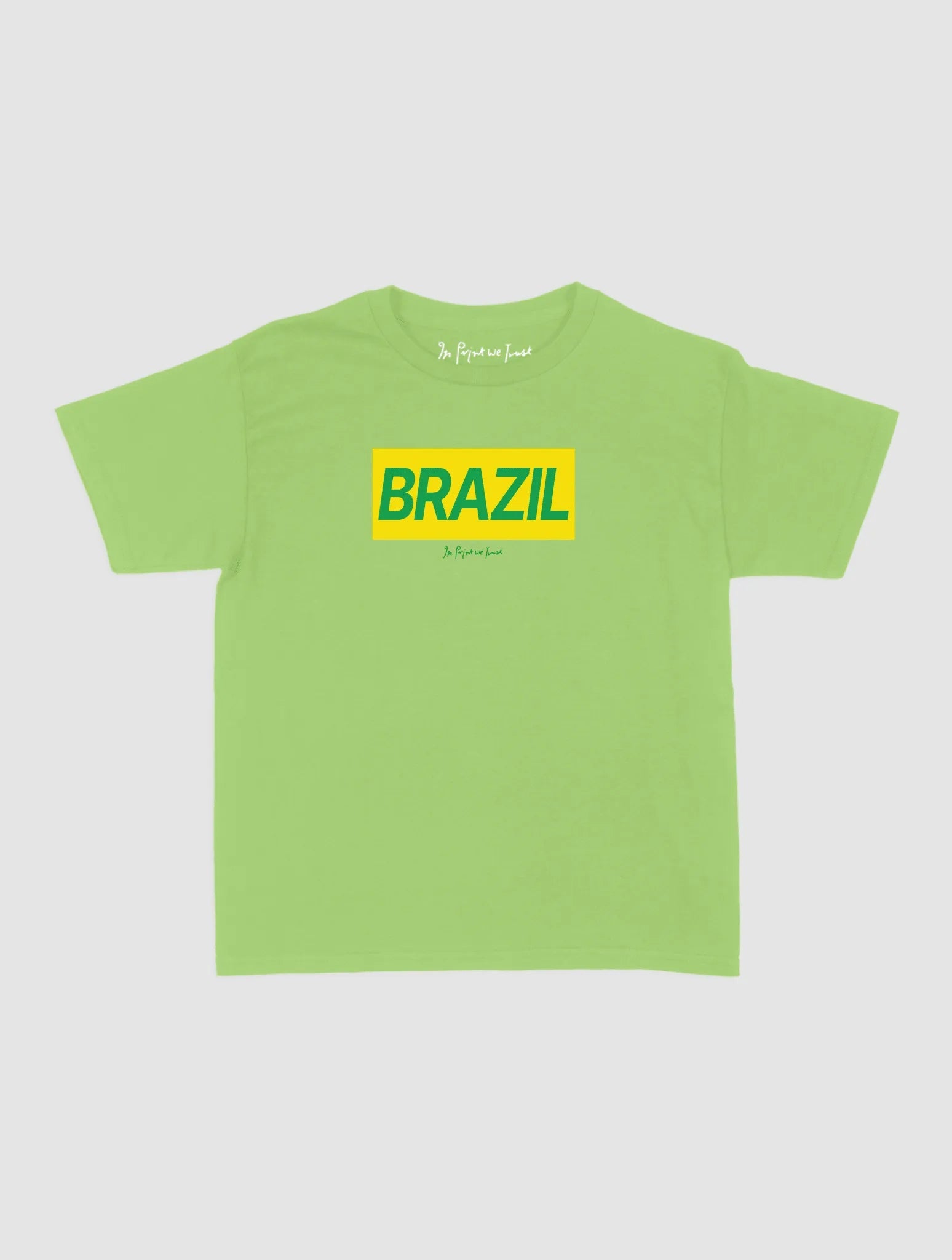 brazil baby tee - In Print We Trust