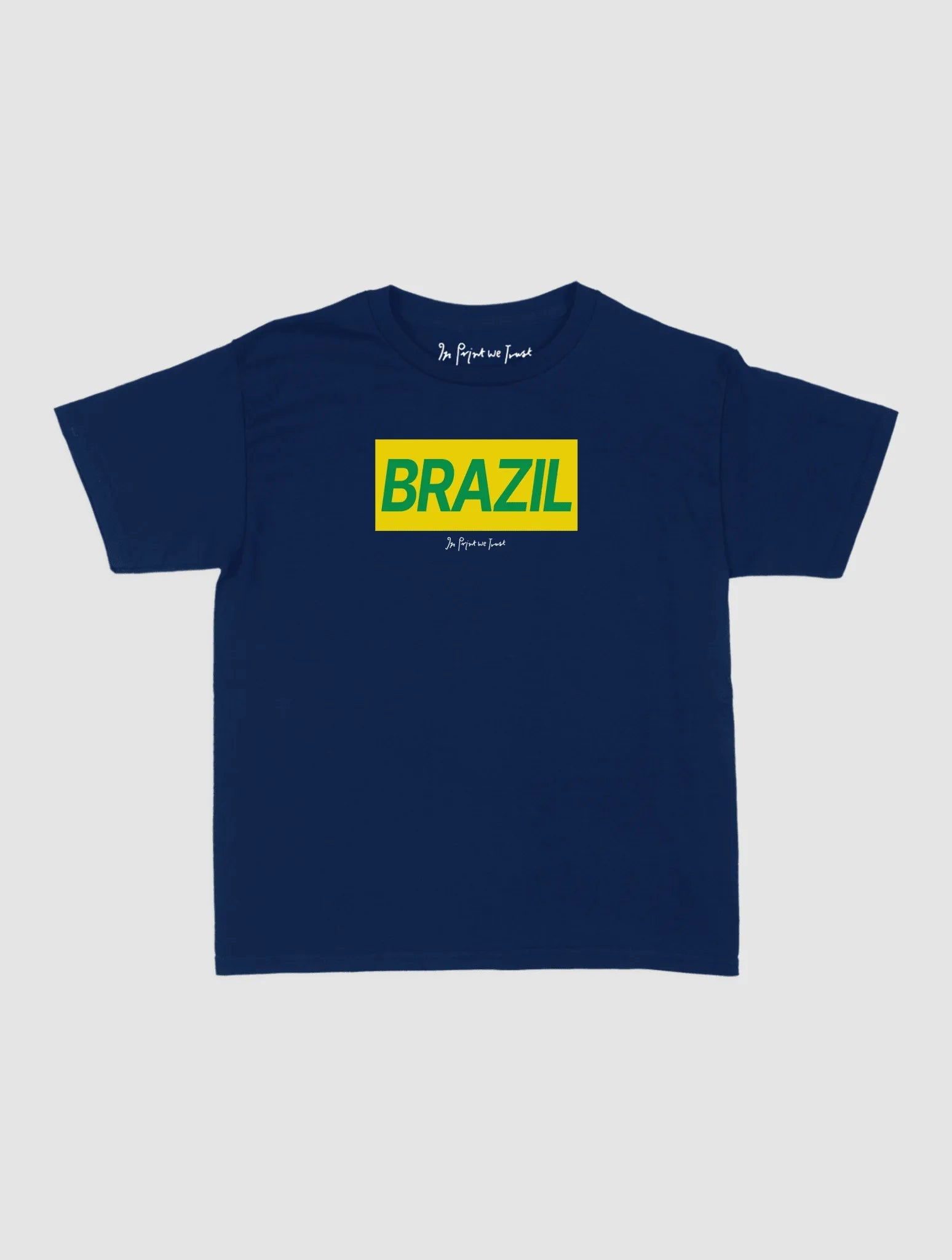 brazil baby tee - In Print We Trust