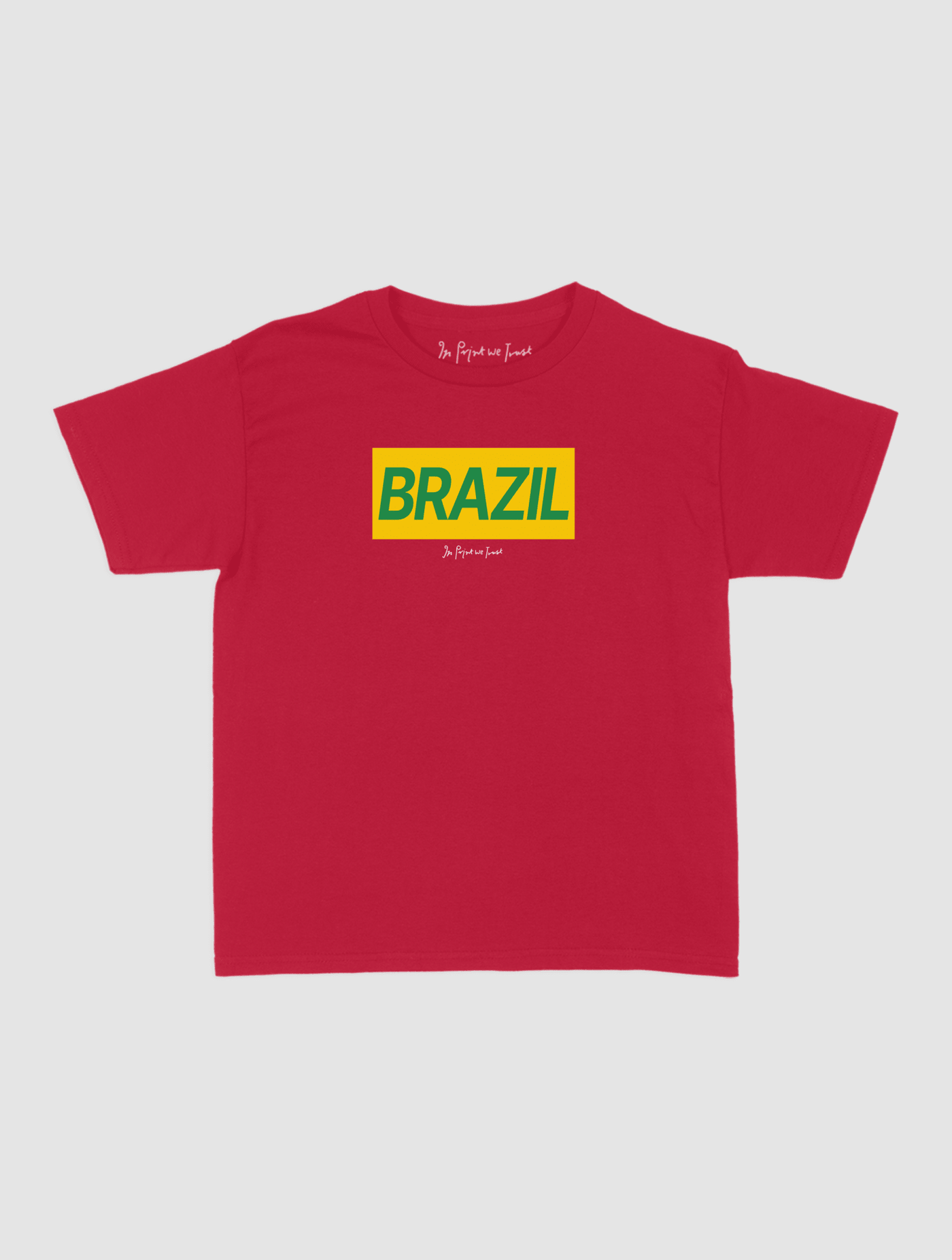 brazil baby tee - In Print We Trust