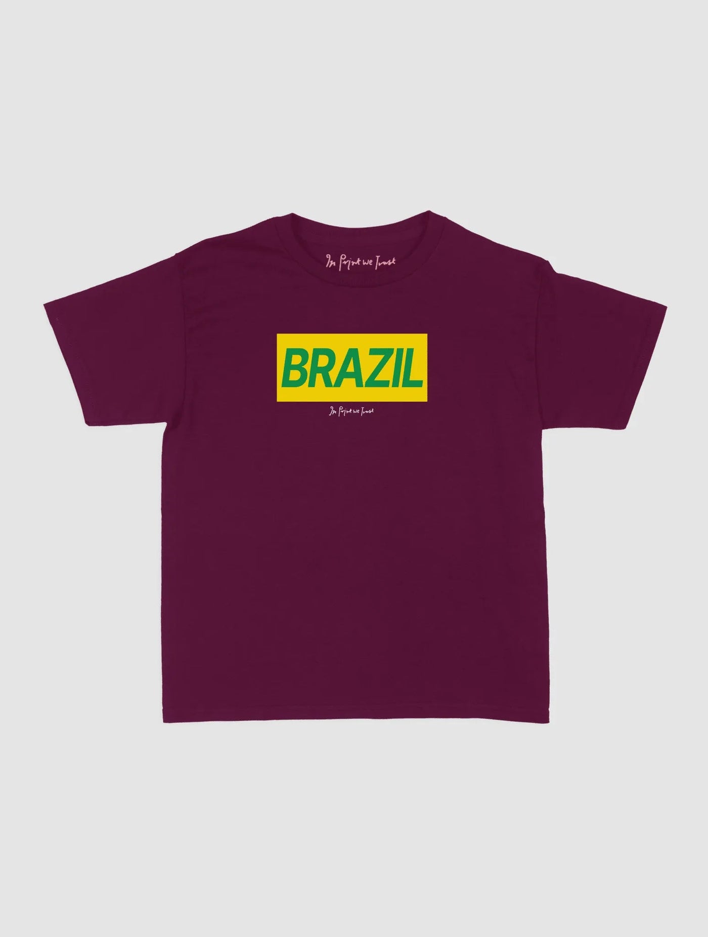 brazil baby tee - In Print We Trust
