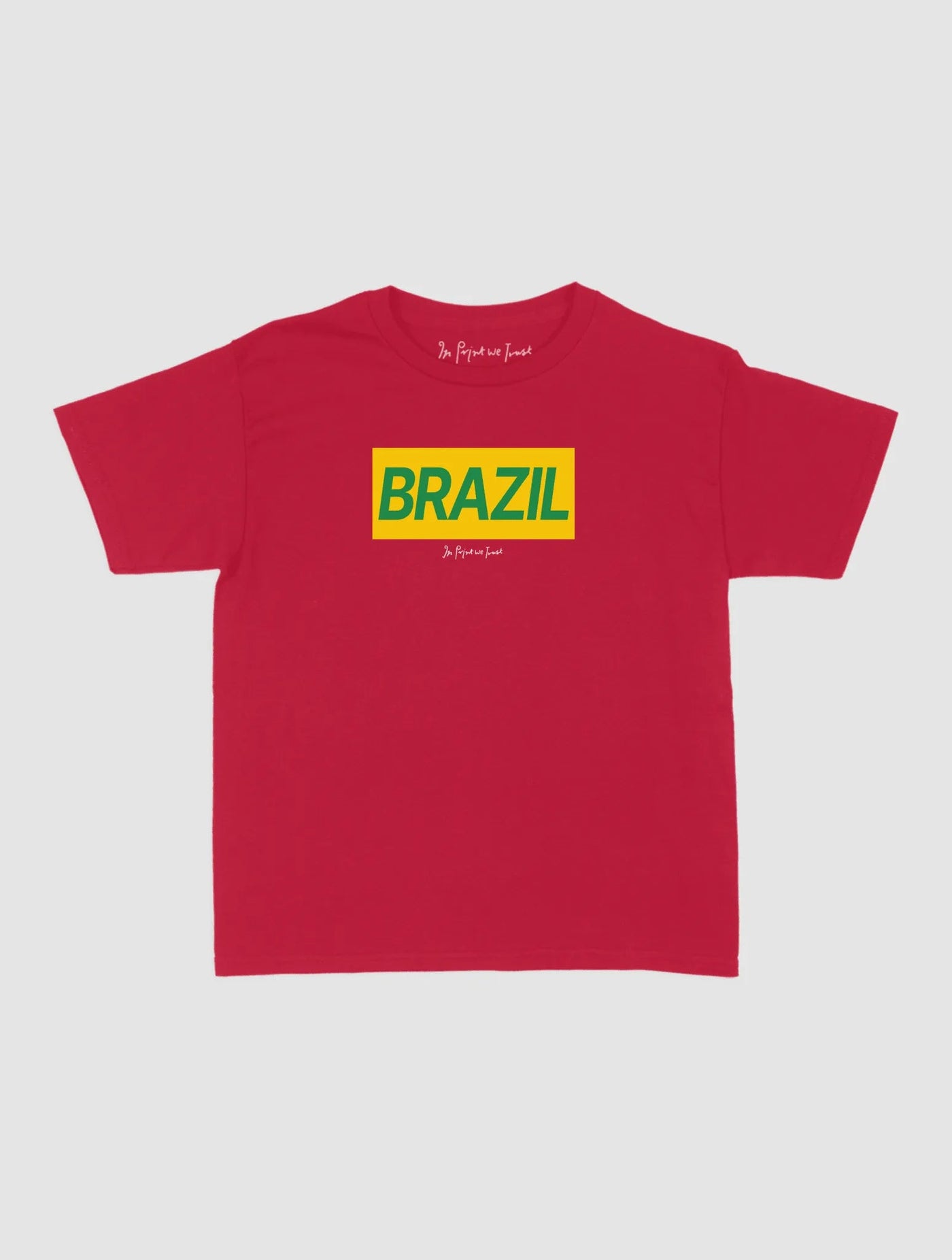 brazil baby tee - In Print We Trust