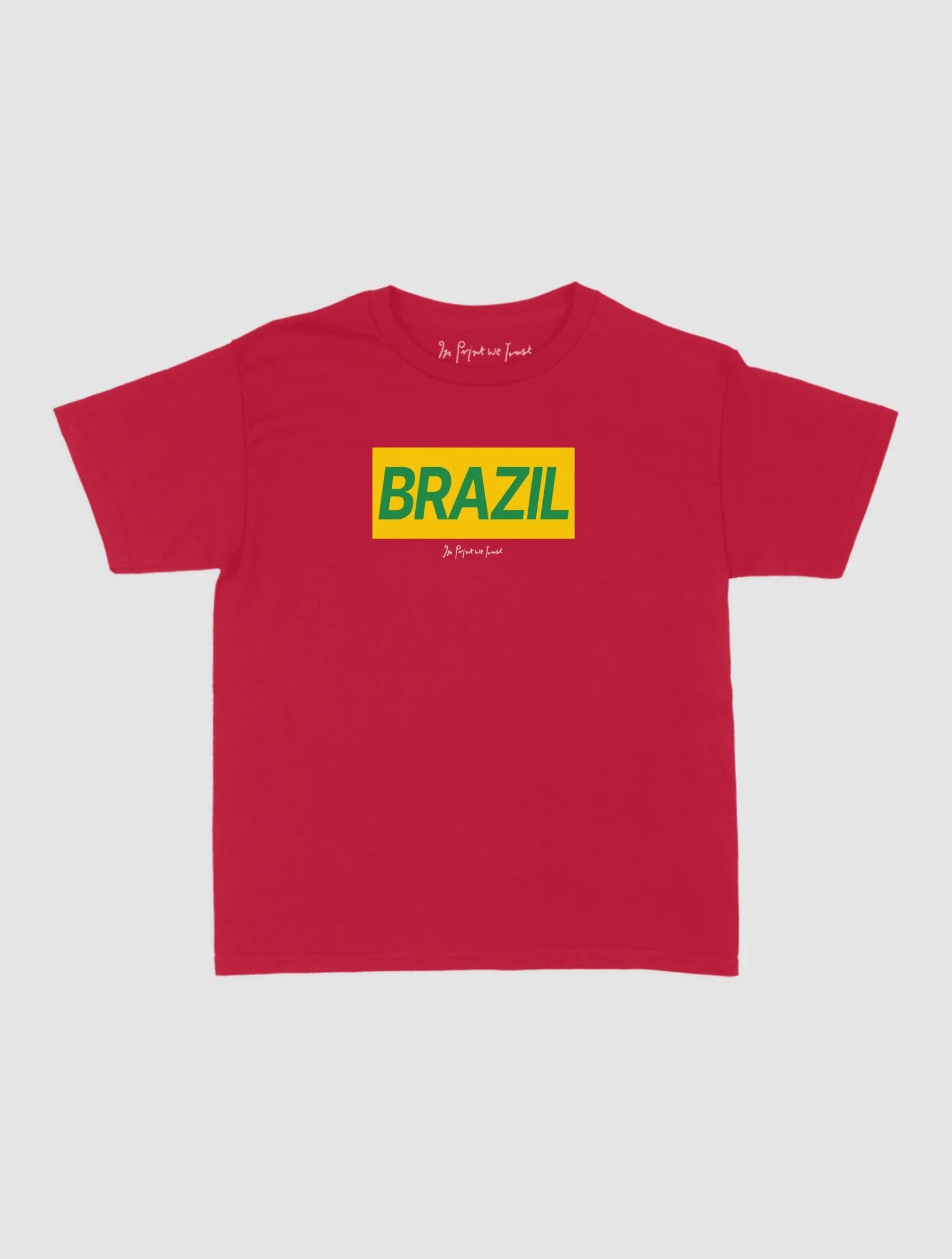 brazil baby tee - In Print We Trust