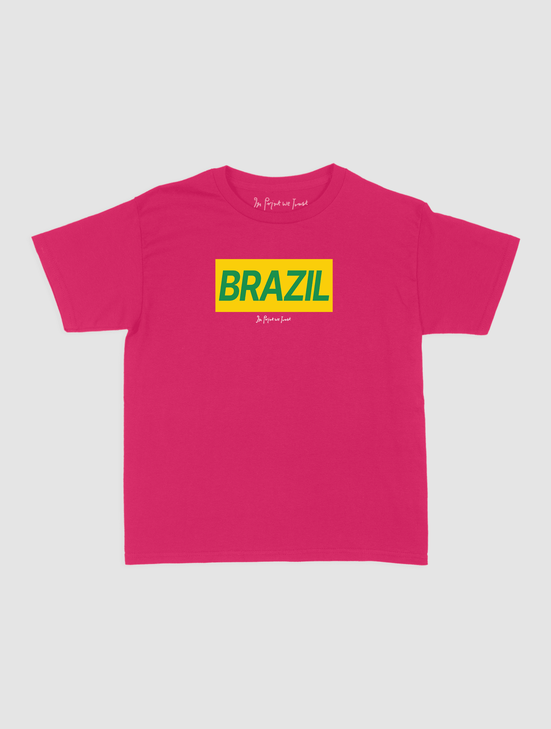 brazil baby tee - In Print We Trust