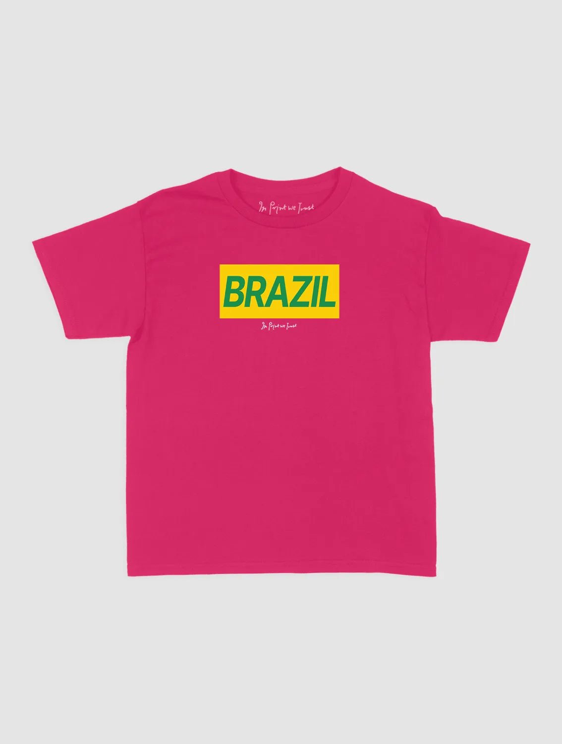 brazil baby tee - In Print We Trust