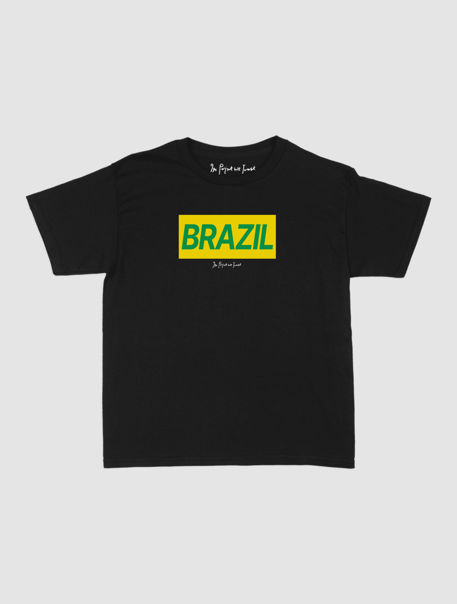 brazil baby tee - In Print We Trust