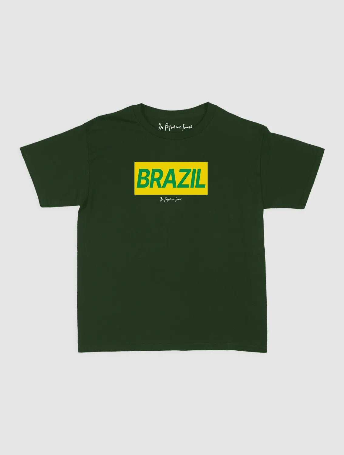 brazil baby tee - In Print We Trust