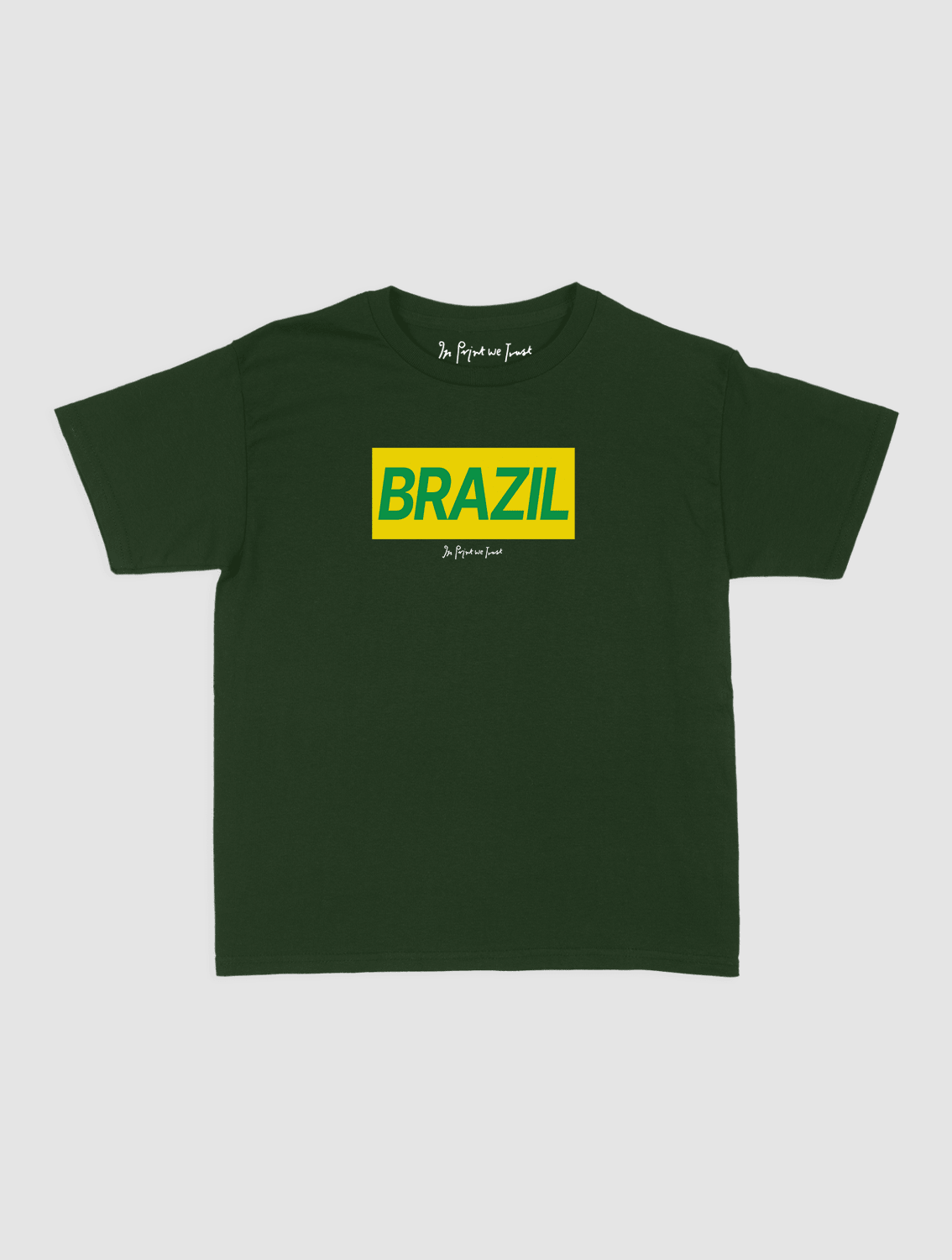 brazil baby tee - In Print We Trust
