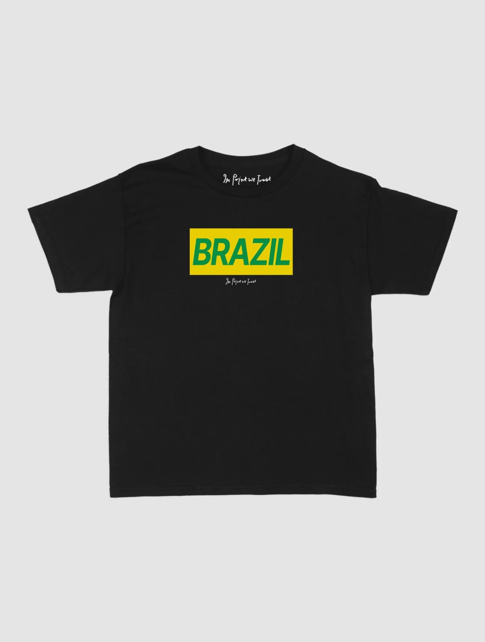 brazil baby tee - In Print We Trust