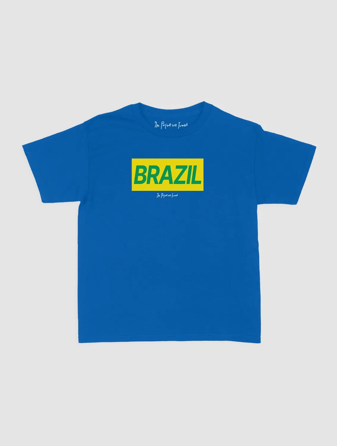 brazil baby tee - In Print We Trust