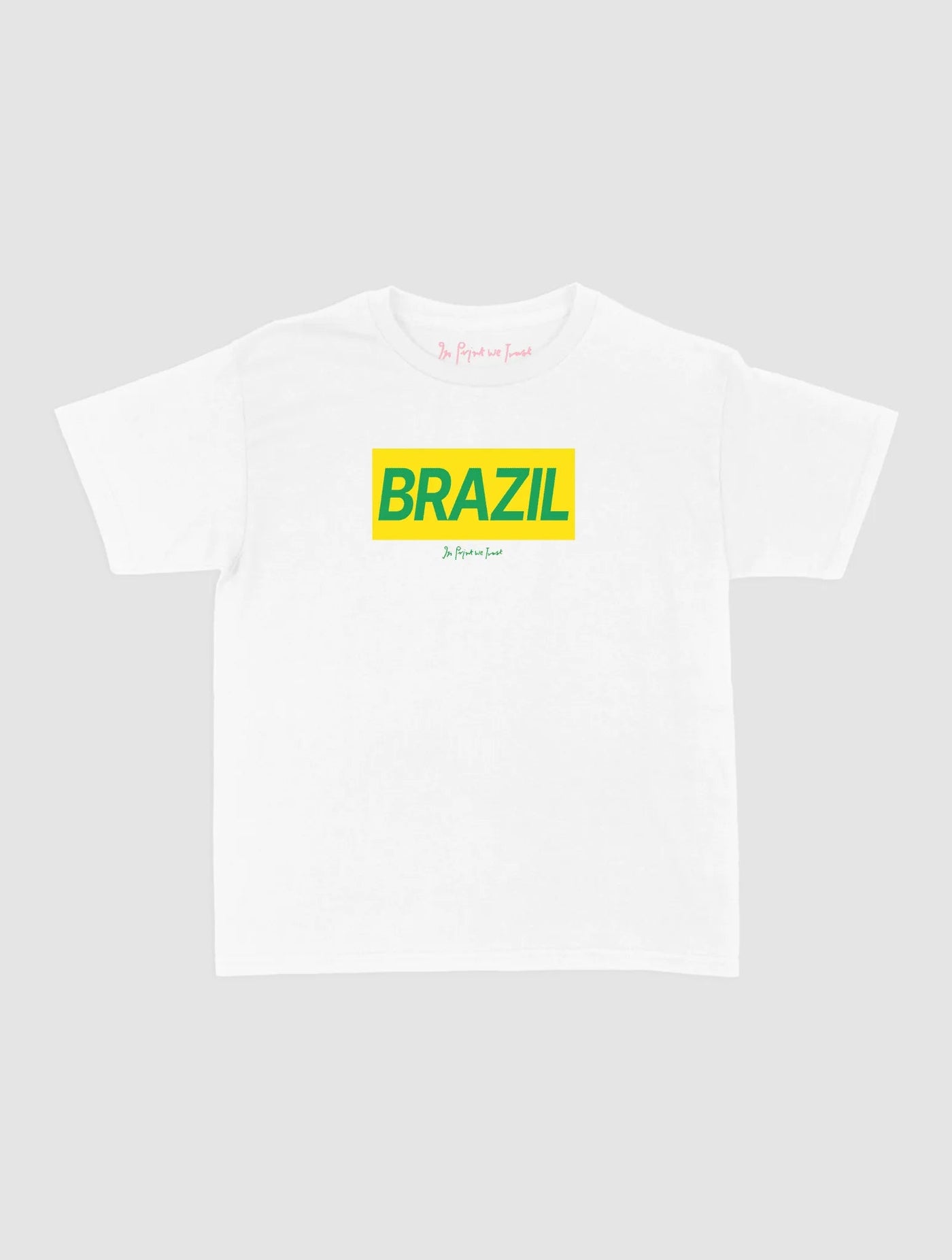 brazil baby tee - In Print We Trust