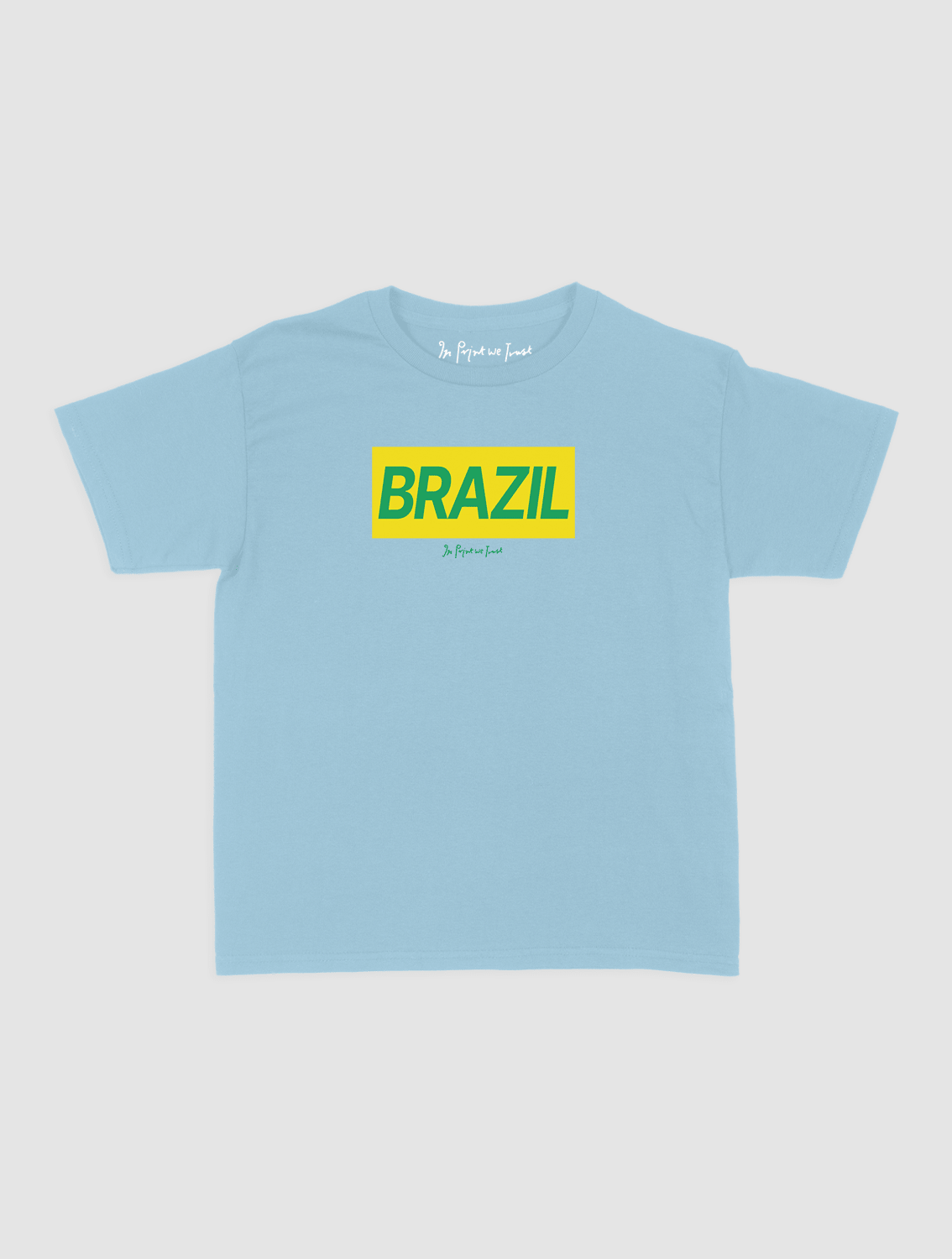 brazil baby tee - In Print We Trust