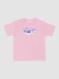 breakfast in bed baby tee - In Print We Trust