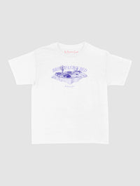 breakfast in bed baby tee - In Print We Trust