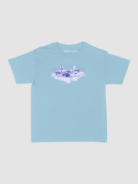 breakfast in bed baby tee - In Print We Trust