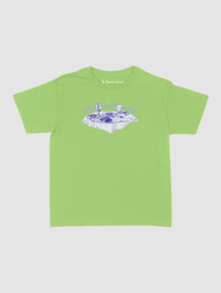 breakfast in bed baby tee - In Print We Trust