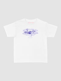 breakfast in bed baby tee - In Print We Trust