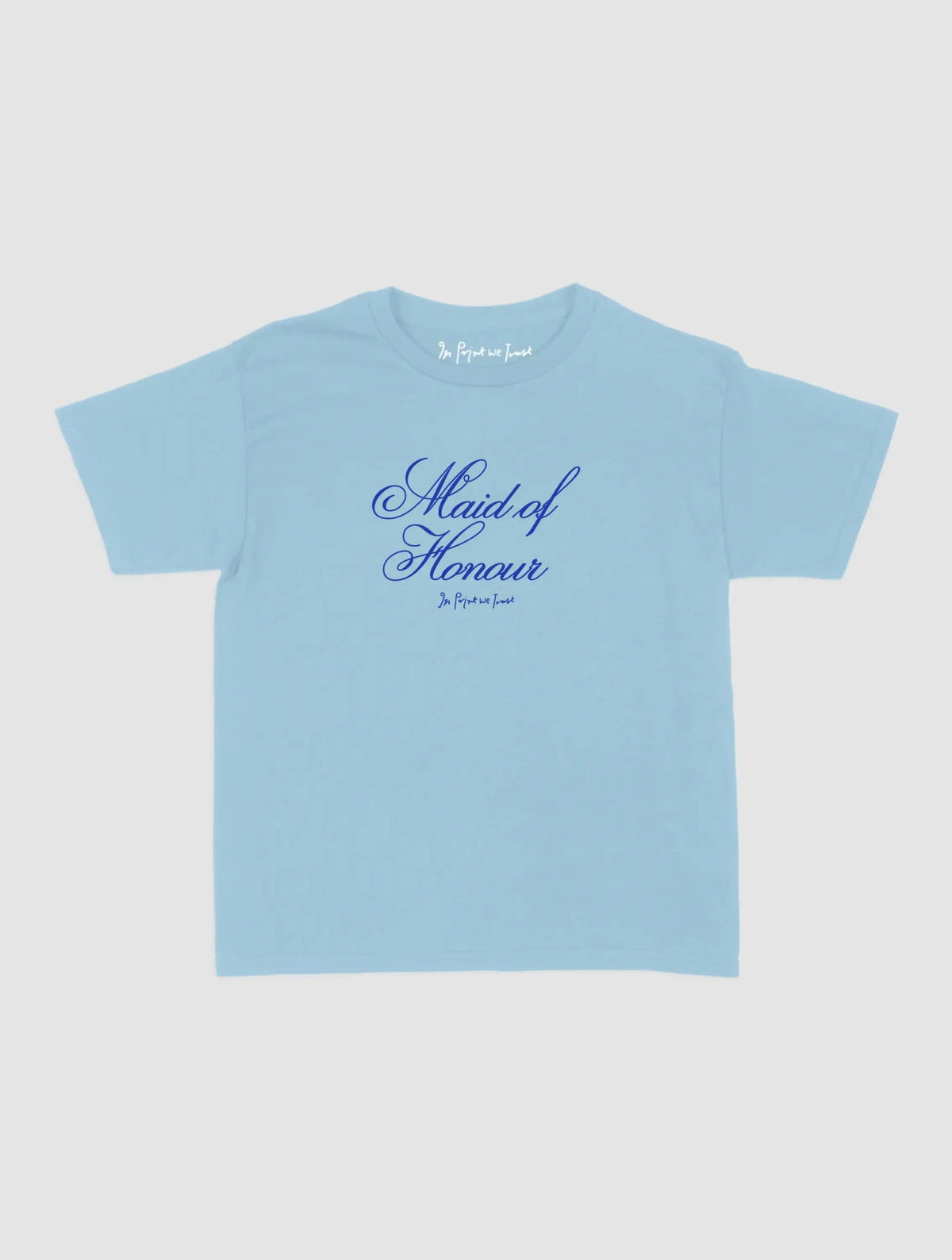 bridal party baby tee - In Print We Trust