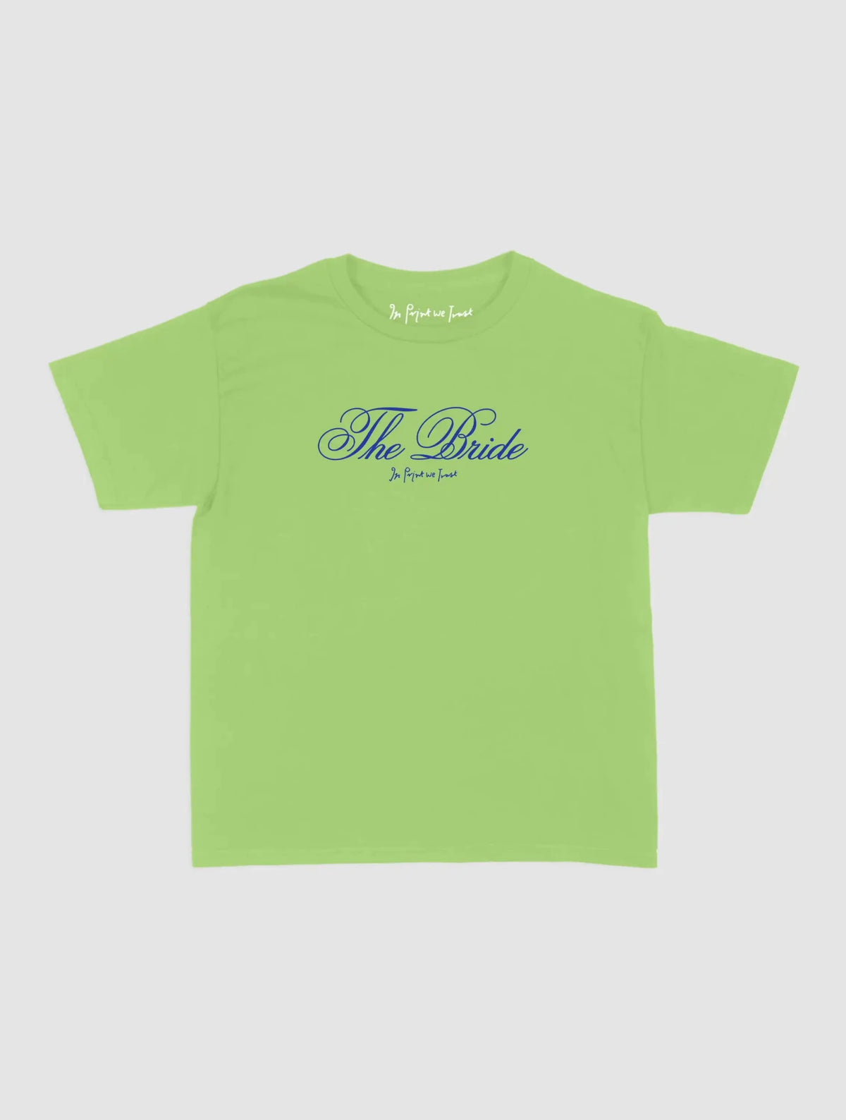 bridal party baby tee - In Print We Trust