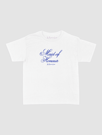 bridal party baby tee - In Print We Trust