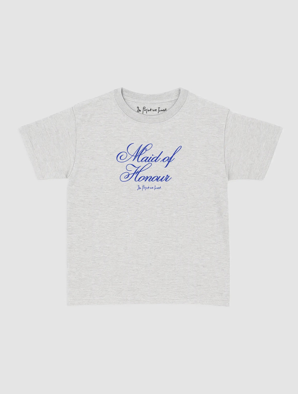 bridal party baby tee - In Print We Trust
