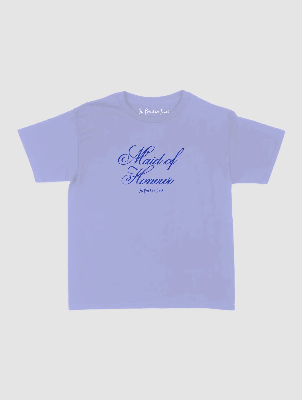 bridal party baby tee - In Print We Trust
