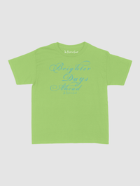 brighter days ahead baby tee - In Print We Trust