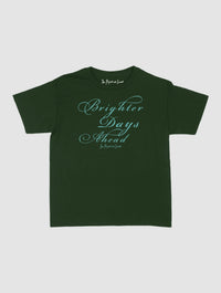 brighter days ahead baby tee - In Print We Trust