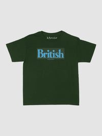 british baby tee - In Print We Trust