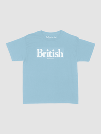 british baby tee - In Print We Trust