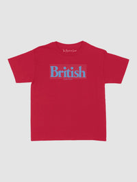 british baby tee - In Print We Trust