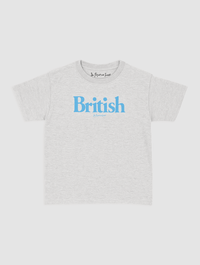 british baby tee - In Print We Trust