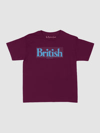 british baby tee - In Print We Trust