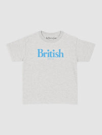 british baby tee - In Print We Trust
