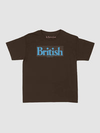 british baby tee - In Print We Trust