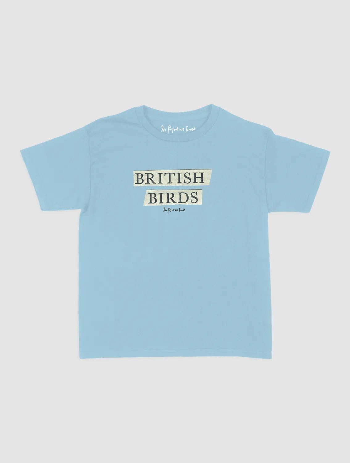 british birds baby tee - In Print We Trust