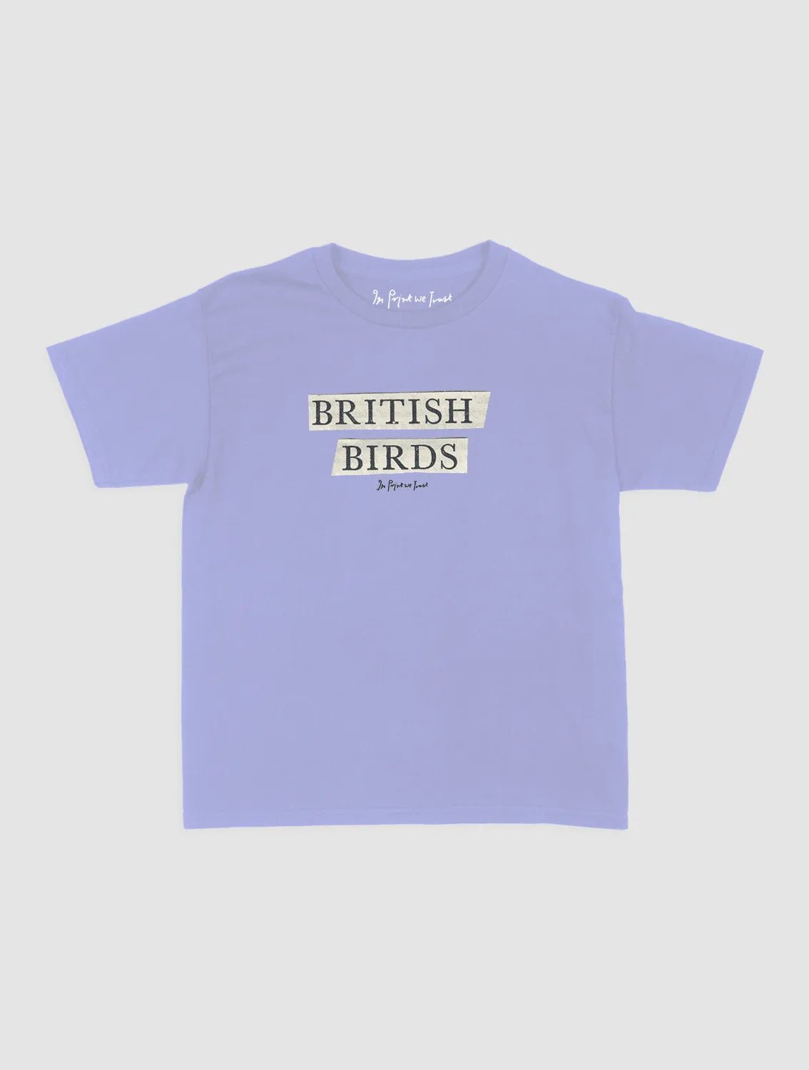 british birds baby tee - In Print We Trust