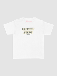 british birds baby tee - In Print We Trust