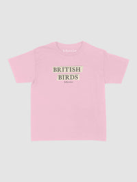 british birds baby tee - In Print We Trust